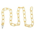 thumbnail image 1 of Uxcell 3 Ft Light Fixture Chain, 1 Set Lighting Chain with Quick Link Connectors Up to 110 lbs Gold Tone, 1 of 6