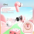 thumbnail image 3 of Auriculares, auriculares auriculares música micrófono de alta sensibilidad para niñas, 3 of 7