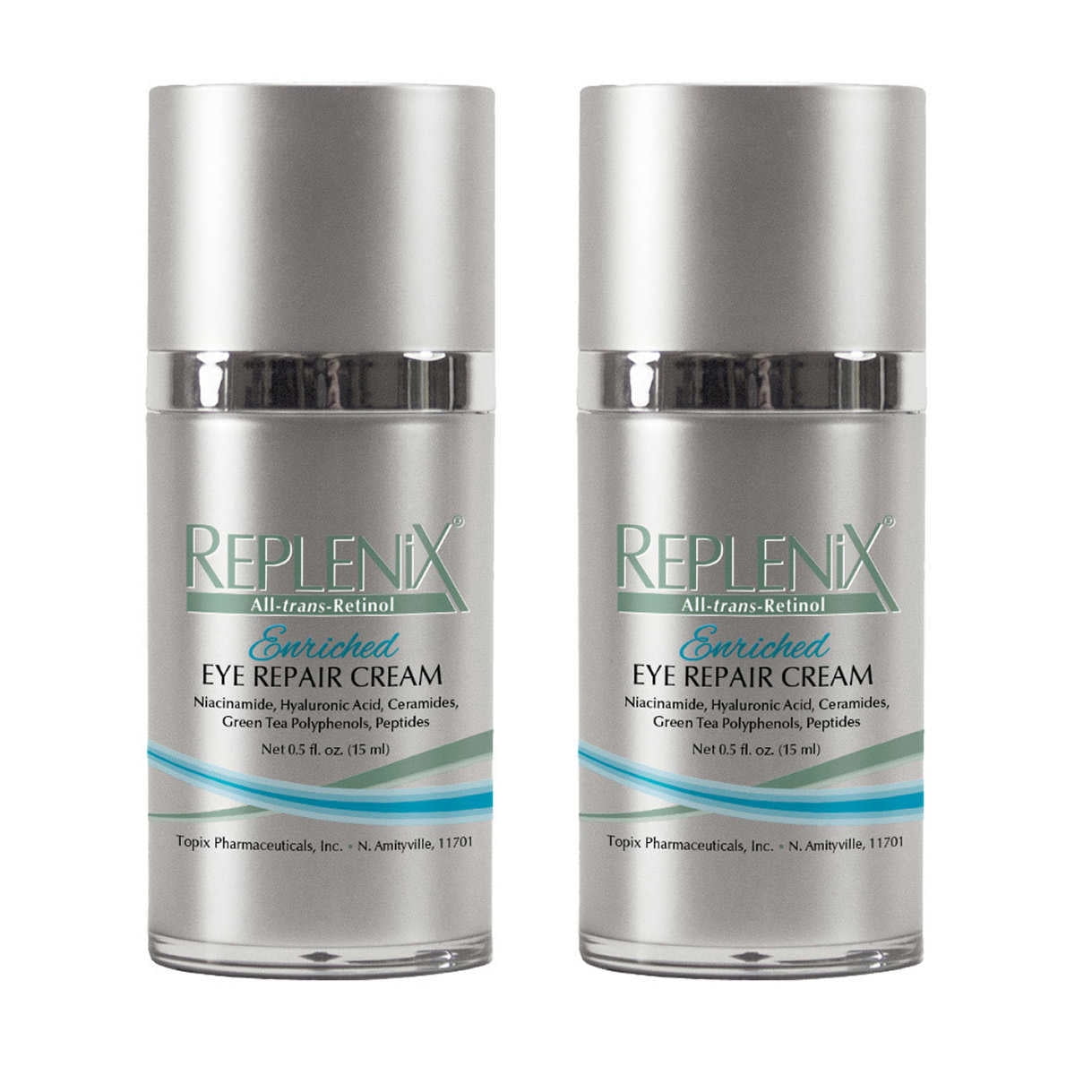 Replenix Retinol Enriched Eye Cream 0.5 fl oz, 2pack