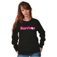 thumbnail image 5 of Betty Boop Breast Cancer Survivor Women Crewneck Sweatshirt Brisco Brands M, 5 of 5