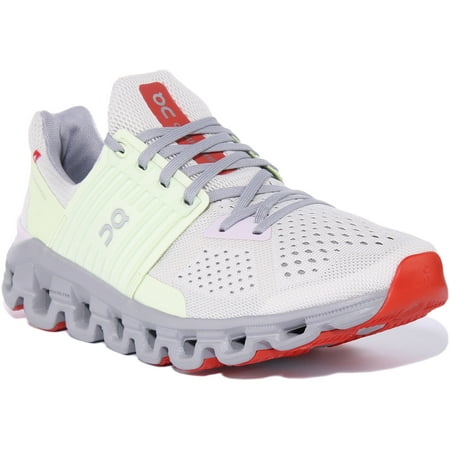 

On Running Cloudswift Women s Helion Superfoam Lace Up Trainers In Mint Size 6.5