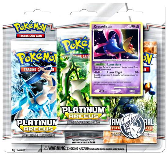 Pokemon DP Platinum Blister Pack Very Rare Unlimited Advent of Arceus 