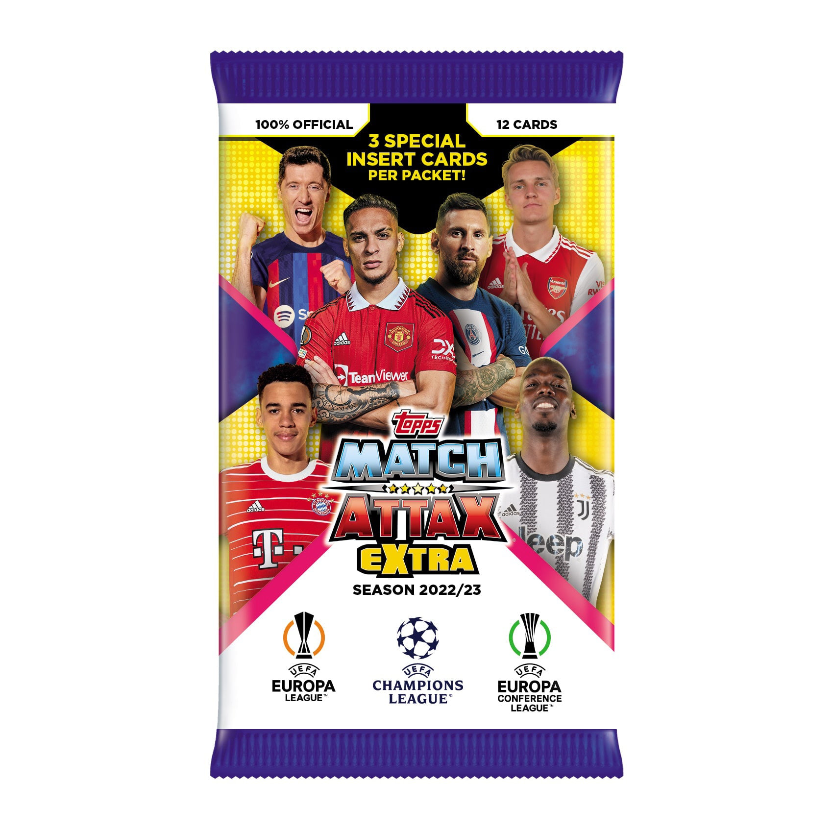 Topps UEFA Champions League Match Attax 23/24 Trading and Collectible Card  Game(Flow Pack- Pack of 40)