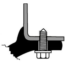 Pacer Performance 52-195 Flexy Flares Black 1-3/4" x 58" Heavy Duty Rubber Fits select: 1975-2022 FORD F150, 1999-2022 CHEVROLET SILVERADO