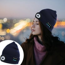 Wireless Bluetooth Earbuds, 75Hrs Playback, LED Display Charging Case, Ear Hooks, IPX7 Waterproof, Over-Ear Design for Sports, Running, Workout(Dark Blue)