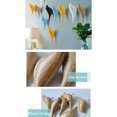 thumbnail image 3 of Ganchos de pared para pájaros: perchero decorativo de pared para abrigos, bufandas, bolsos, mochilas, toallas y más, juego de 5, 3 of 5