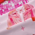 thumbnail image 5 of jejeloiu Pink Cowgirl Disco Black Out Curtains Kids,Retro Western Print Curtains Pack of 2 (42x63 Each), 5 of 7