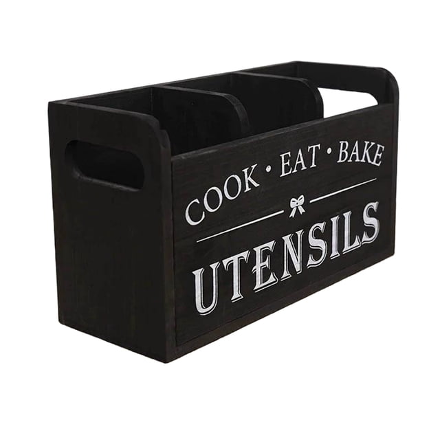 Yuarrent Solución de almacenamiento versátil para cocina y comedor. El separador central es desmontable y se utiliza ampliamente. Cocina y Comedor negro