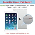 thumbnail image 2 of Smart Case ProCase para iPad Air 1.ª generación de 9,7 pulgadas, color vino, 2 of 7