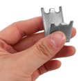 thumbnail image 3 of IDEANATEGRATE 4Ud Soporte Universal Para Estantes De Refrigerador Y Congelador Clip De Metal Color Plateado, 3 of 7
