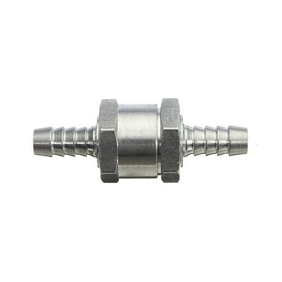 One Way 6/8/10/12mm 6 Size Valves Aluminium Alloy Fuel Non Return Check Valve One Way Fit Carburettor ,Excellent Performance