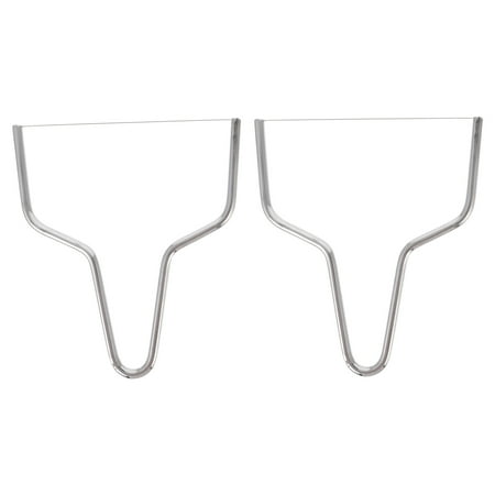 

NUOLUX 2pcs Cheese Slicers Stainless Steel Cheese Slicers Kitchen Tools (Silver)