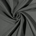 thumbnail image 4 of BalsaCircle 10 Pieces 54" x 54" Charcoal Grey Square Polyester Tablecloths Table Cover Linen, 4 of 9