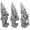 thumbnail image 3 of Northlight Gardening Gnomes Outdoor Garden Statues - 14" - Set of 3, 3 of 5