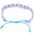 thumbnail image 2 of Bracelet Tissé Coloré Unisexe Bracelet Fierté LGBT Bracelet Coloré Réglable, 2 of 9