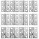 thumbnail image 1 of 1 juego de bisagras de acero inoxidable para gabinete, bisagra para muebles, tornillo útil, 1 of 7
