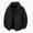 Black, variant on Men's Insulated Jacket Zip Front and Utility Pockets for Outdoor White S