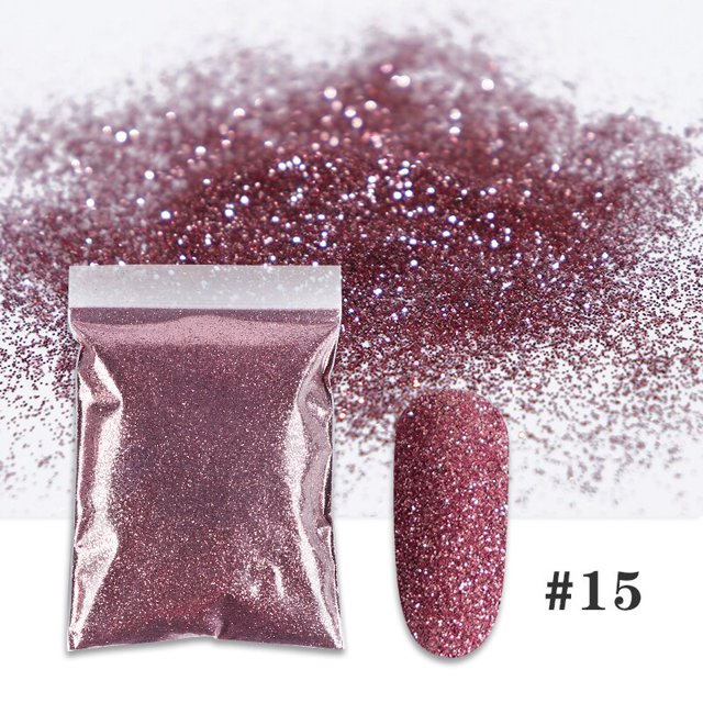 Purpurina holográfica para uñas, 50g, brillante, láser, dorado, plateado, forma hexagonal mixta, polvo de lentejuelas gruesas, decoración de Arte de uñas DIY