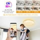 thumbnail image 4 of Aigostar Led Ceiling Light, Ip56 Waterproof, Yellow Light, 4 of 8