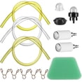 thumbnail image 1 of 14 Pcs Lawn Mower Fuel Line Set Hose Tube for Lawn Mower Chainsaws Small Engines, 1 of 8