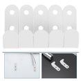 thumbnail image 1 of CIMAXIC 1Set Heavy Duty Trailer Tarp Hooks White Tarp Clips Set for Outdoor Cargo Net and Rv Awning Fastener, 1 of 7