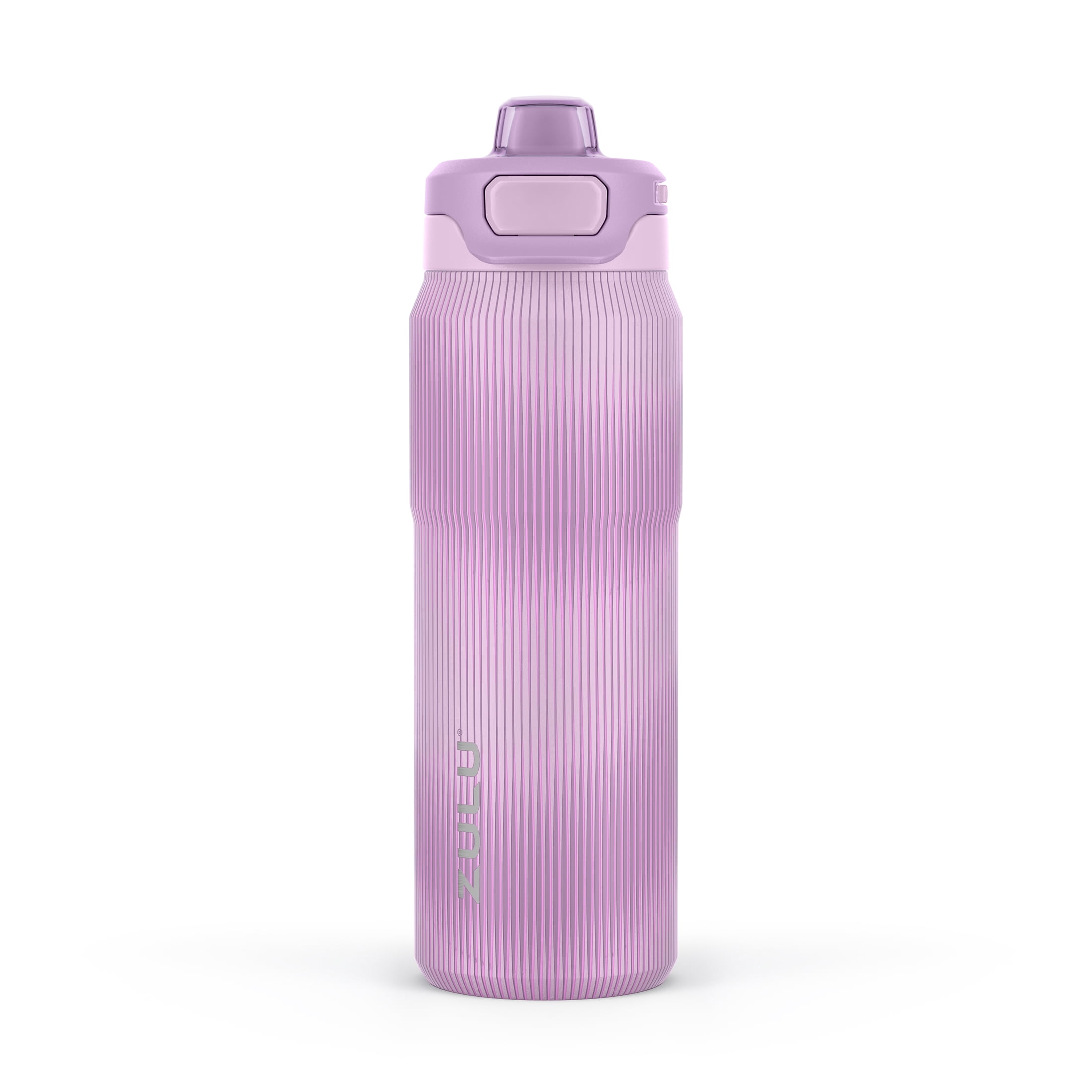 Zulu Powerfill 24oz Stainless Steel Water Bottle, Purple