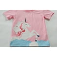 thumbnail image 2 of FEDPOP Toddler Girl Pajama Set Unicorn Short Sleepwear Cotton Pjs 5T, 2 of 8