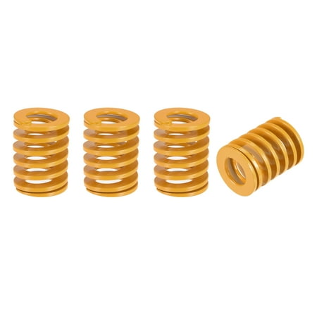 

Uxcell Die Spring 25mm OD 35mm Length 4 Pack Stamping Light Load Compression Yellow