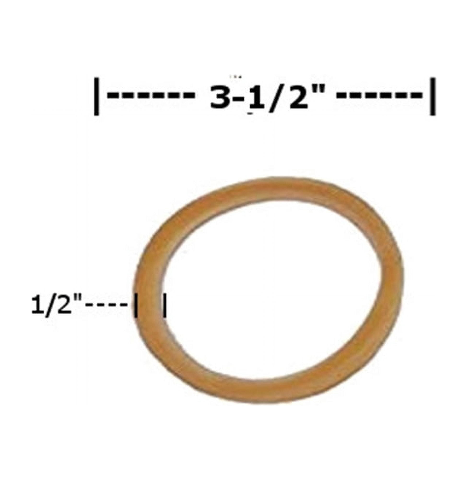 Aviditi BAN412 Rubber Bands, 1/2  x 3 1/2  (Pack of 1)