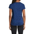 thumbnail image 2 of Mafoose Women's Electric Heather Sporty Tee Dark Royal-Black Electric Large, 2 of 5