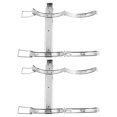 thumbnail image 1 of FONWILYO 2Pcs Silver Fire Extinguisher Mount Rack Durable Holder with Convenient Design, 1 of 8
