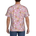 thumbnail image 3 of Bixox Men's Seafood Printed Short Sleeve Skinny Athletic T-Shirt, 3 of 6