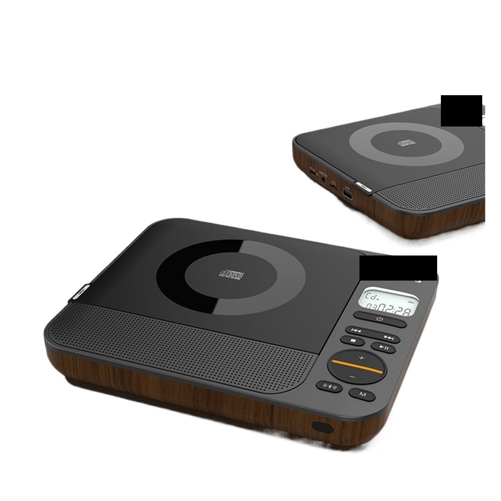 Bluetooth CD Player Desktop Speaker Music Album Player Perfect for Home Decor and Entertainment