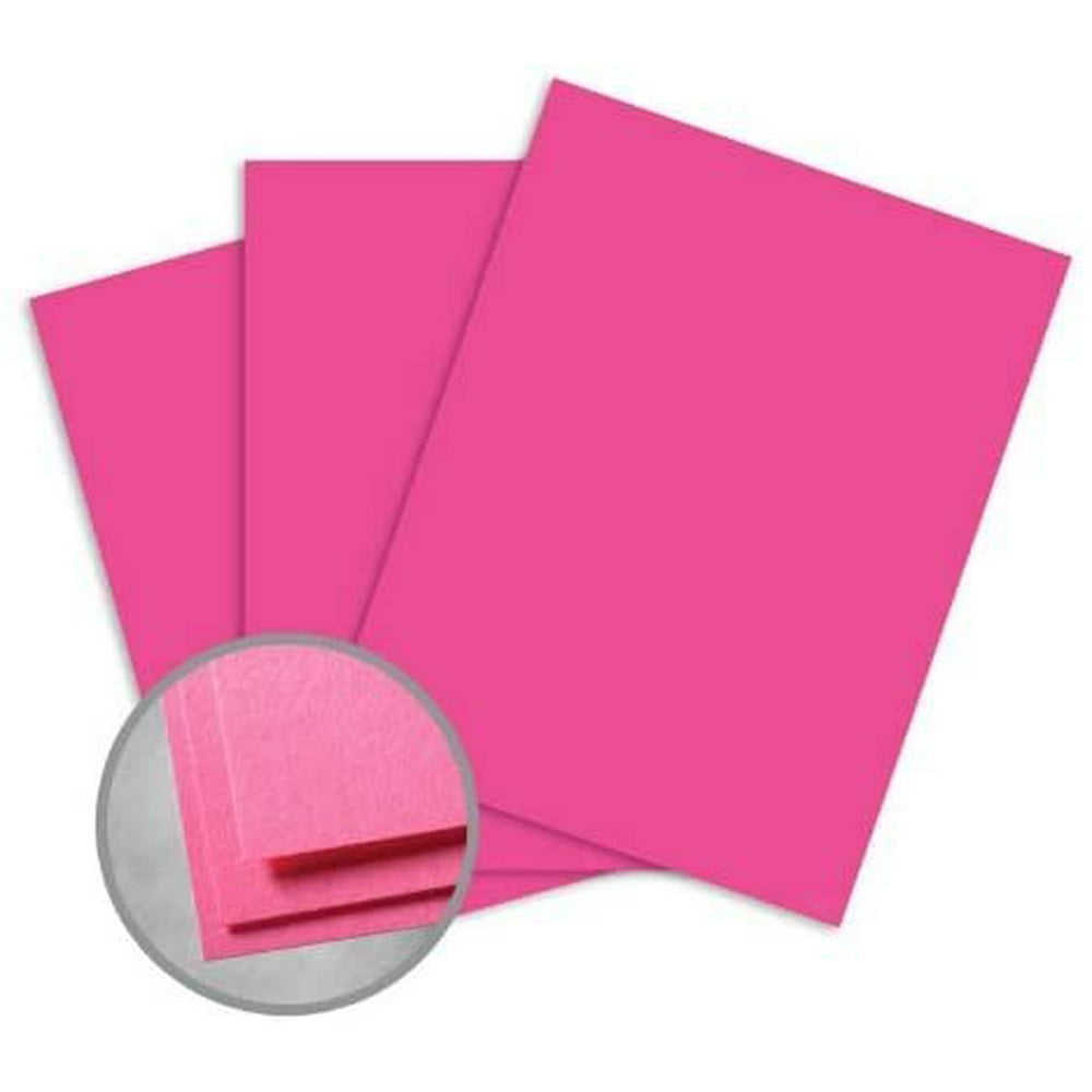 Astrobrights Pulsar Pink Paper 8 1/2 x 11 in 60 lb Text Smooth 500