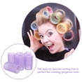 thumbnail image 2 of 6 rulos autoagarrables sin calor para cabello largo, ideales para crear peinados voluminosos., 2 of 5