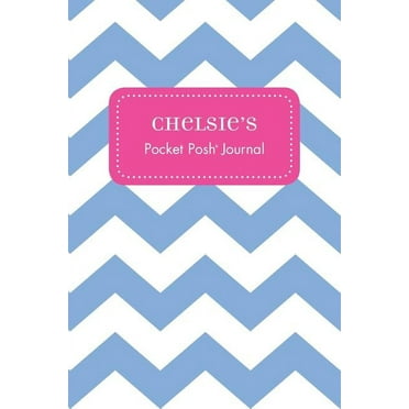 Chelsie's Pocket Posh Journal, Chevron (Paperback)