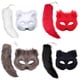 thumbnail image 5 of Qarigey Máscara de disfraz para Halloween, práctica idea de regalo para entusiastas de las máscaras, máscara de decoración, máscara Disfraces de disfraces rojo, 5 of 6