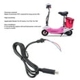 thumbnail image 4 of Cable de Conexión de Potencia del Scooter Eléctrico, Cable de Conexión de Potencia del Scooter de Puerto de Carga de Alta Sensibilidad Confiable PVC DC855 PARA F30, 4 of 7