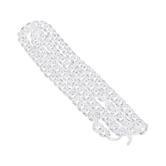 Transparent Acrylic Eyeglass Chain Holder for Women Stylish Anti Lost Sunglasses Strap Necklace Decorative Eyewear Cord 28.9 Inches / 73.5 cm Length Lightweight Clear Spectacle Lanyard