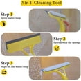 thumbnail image 3 of 3 in 1 Window Cleaning Scraper, 2025 New 3 in 1 Window Cleaner, 3 in 1 Spray Squeegee, All Purpose Window Cleaner Tool, Easy to Clean Without Streaks, for Glass Doors, Windows Glass (White), 3 of 8