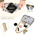 thumbnail image 2 of FORMRS Womens Shoulder Bag with Chain Strap Clutch Purse Cute Tote Handbag, Purple Doodle Pattern, 2 of 7