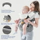thumbnail image 3 of Portabebés Bellababy, multifunción, asiento de cadera (posición ergonómica M) para bebés de 3 a 36 meses, 6 en 1 formas de llevar, todas las estaciones, tamaño ajustable, perfecto para ir de compras y, 3 of 5