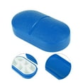thumbnail image 3 of Unique Bargains 1 Pc 6 Grids Capsule Type Pill Case Portable for Travel Blue, 3 of 6