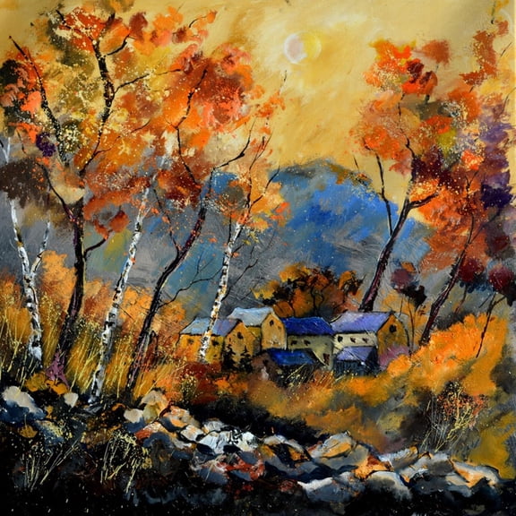 Art.com Autumn 8851 Art Print by Pol Ledent, 16" x 16"