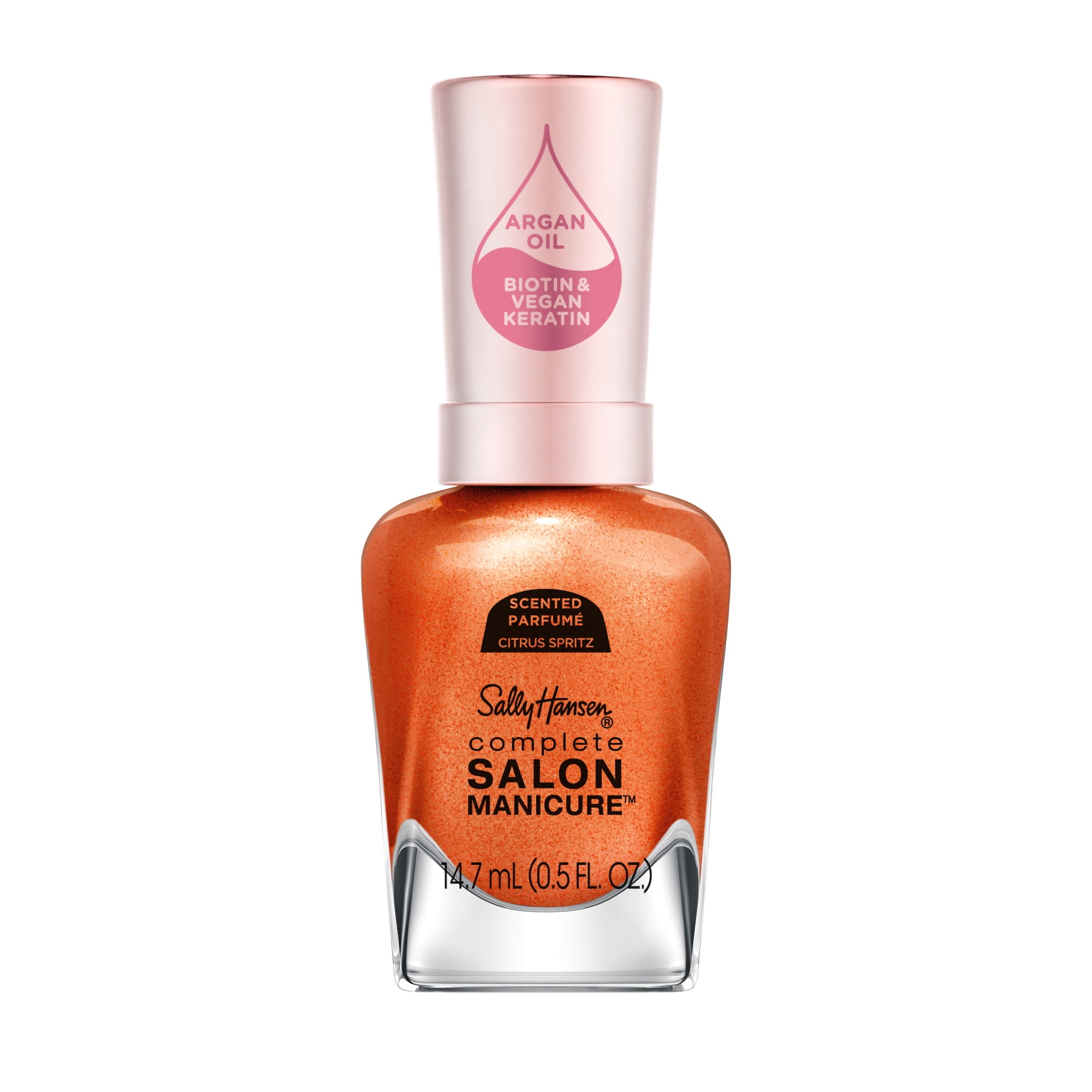 Sally Hansen Complete Salon Manicure Nail Polish Lacquer, Zest Intentions, 14.7 ml