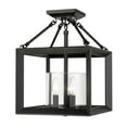 thumbnail image 3 of Golden Lighting 2073-Sf Smyth 3 Light 12" Wide Semi-Flush Ceiling Fixture - White, 3 of 7