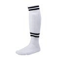 thumbnail image 1 of Bas de Soccer Style Jeunesse, Blanc - Âge 8-10, 1 of 1