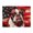 1000 Pieces, variant on 500-Piece Wooden Jigsaw Puzzle for Adults - Bulldog American Flag Stars , Fun & Relaxing Interlocking No-Dust Puzzle for Family, Home Decor & Holiday Gifts