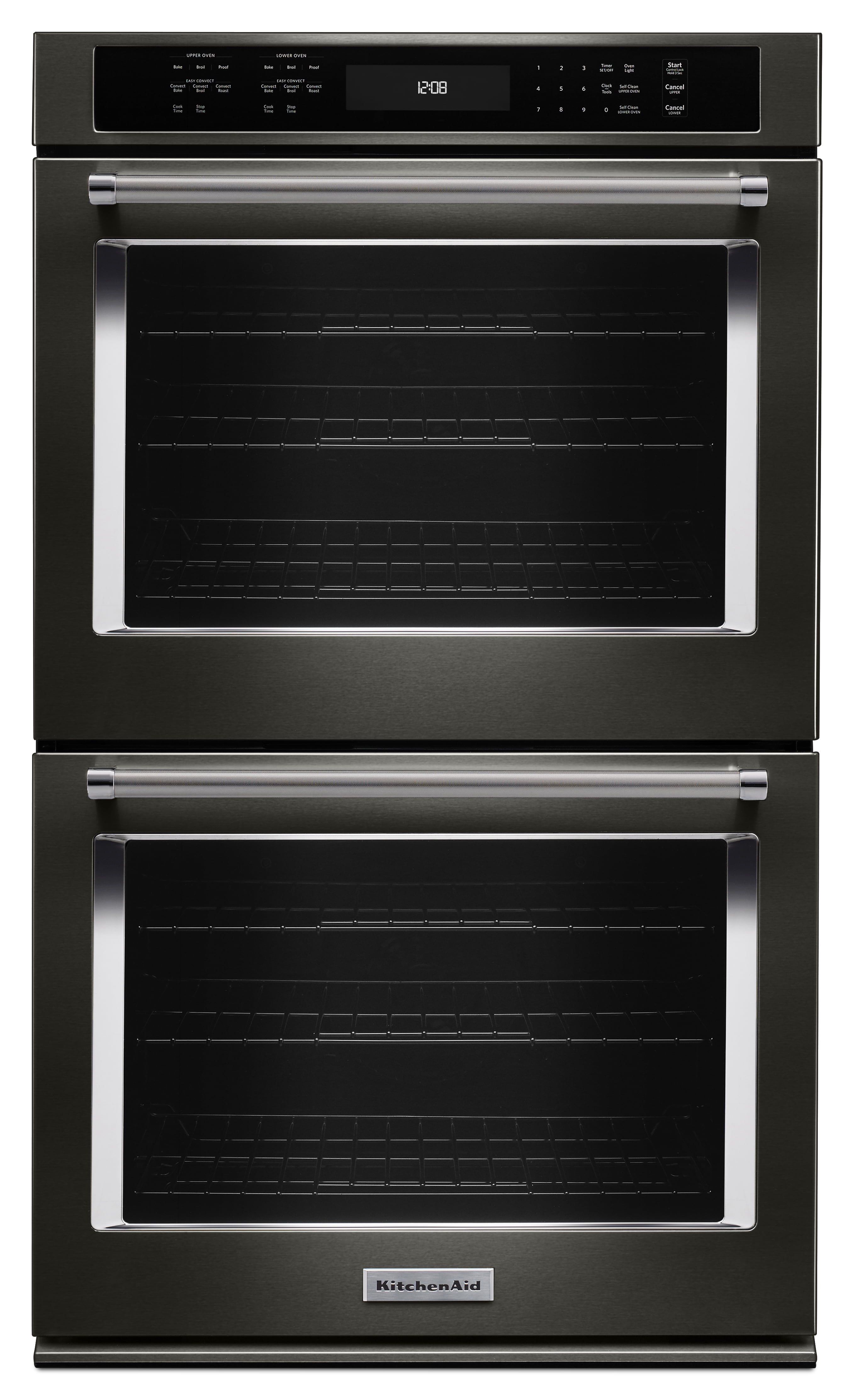 kitchenaid double oven wall ovens stainless steel appliances convection electric cu ft built appliancemart furniture introduces line walmart