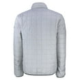 thumbnail image 3 of Men's-Cutter & Buck  Gray LAFC Big & Tall Rainier PrimaLoft Eco Insulated Full-Zip Puffer Jacket, 3 of 3
